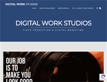 Tablet Screenshot of digitalworkstudios.com